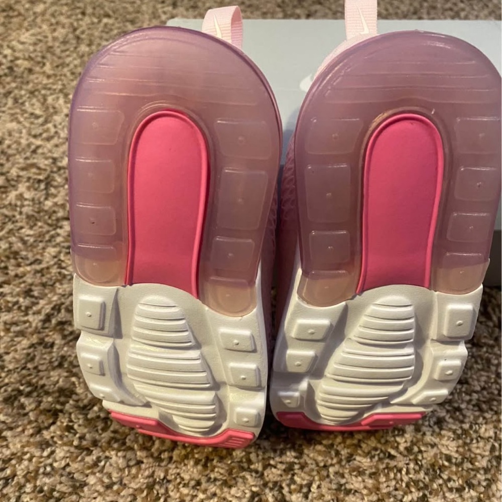 Nike Kids Pink Mesh Sneakers - Picture 3 of 4
